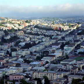 The Fog Rolls In - Noe Valley