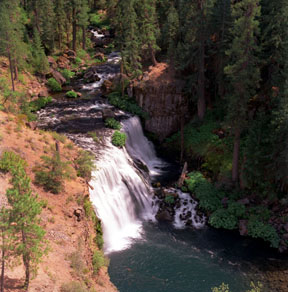 Middle Falls of the McCloud River