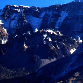 Close-up of Mount St. Helens Resurgent Dome