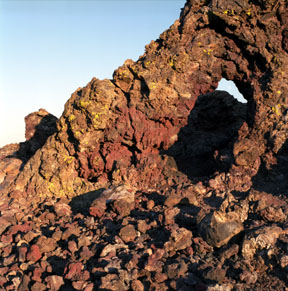 Spatter Cone and Moon