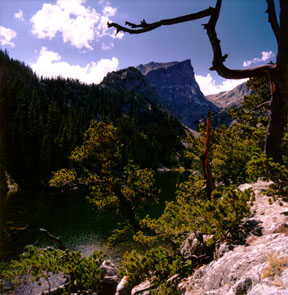 Dream Lake and Hallett Peak