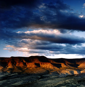 Carroll Rim Trail Sunset