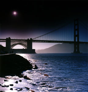 Solar Eclipse over the Golden Gate