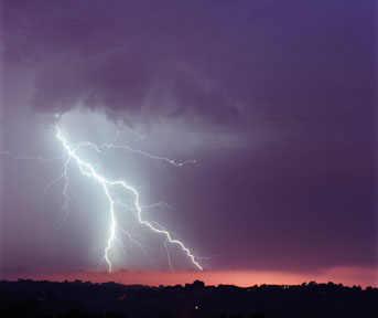 Lightning and Fog