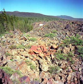 Medicine Lake Obsidian Flow