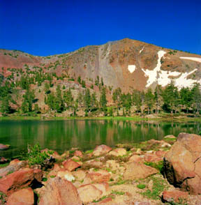 Mount Eddy and Ultramafic Boulders